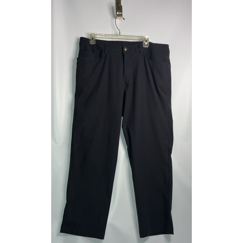 lululemon athletica Men's Black Chinos